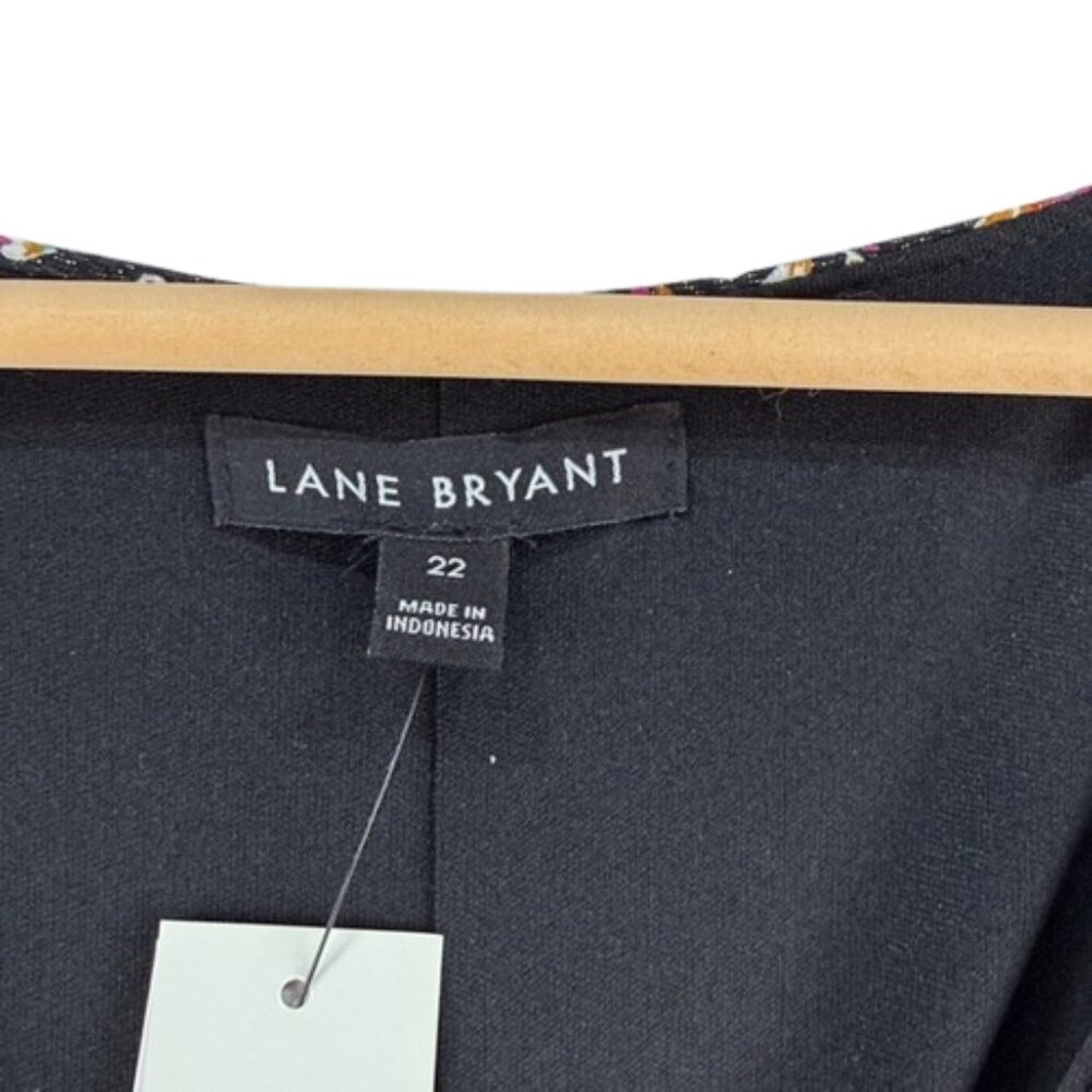 Lane Bryant Classic V-Neck Babydoll Top Women's Size 22 - Picture 10 of 12